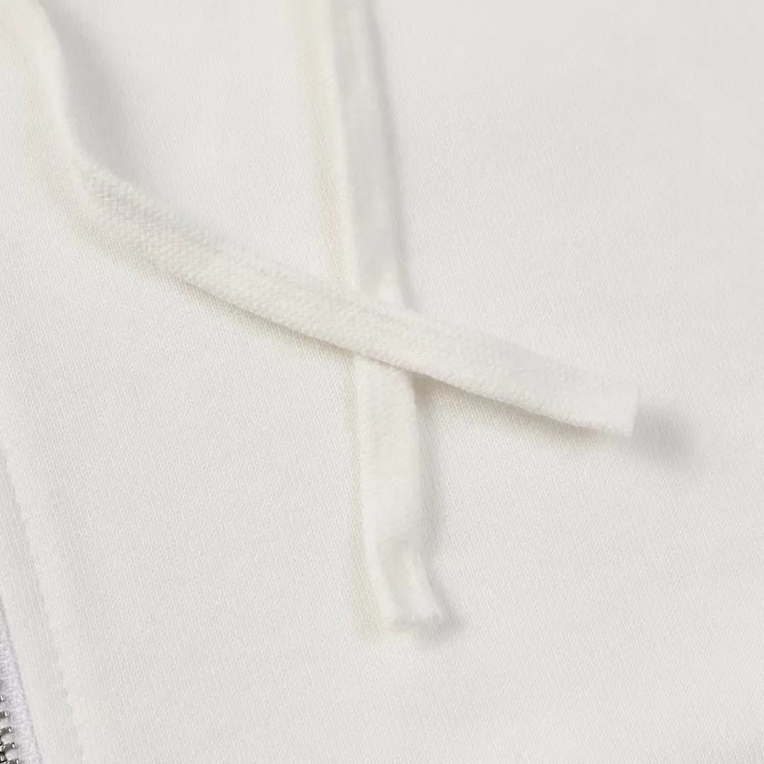 P240 Cross-border model, please do not place an order if you are pursuing quality - Chrome Hearts/Chrome Hearts 23ss cross ✝️ Sanskrit printed zipper sweatshirt cardigan jacket - High weight, high density and high quality. The wool is soft, delicate and skin-friendly. Soft and silky to the touch. Warmth and skin-friendly. - Custom-woven and dyed with no color difference. No matter the fabric or workmanship details, it beats the ordinary version on the market. - Hardware zipper accessories are all customized and full of details - Color: black White -Size: S M L XL